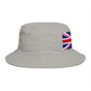 Union Jack Bucket Hat — British Flag Cotton Sun Hat