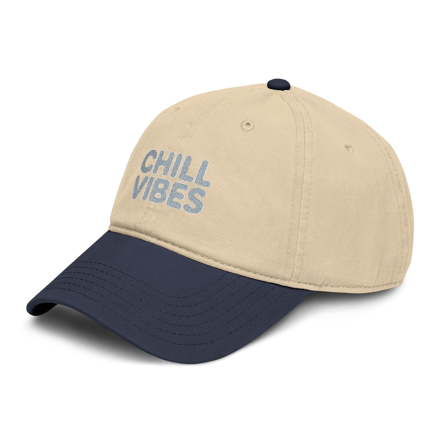 Chill Vibes Washed Baseball Cap
