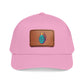 Leather Patch Baseball Cap — Retro Grenade Patch Hat