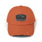 Explorer Wild Spirit Distressed Cap — Mountain Outdoors Dad Hat Hats Printify Burnt Orange One size
