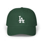 LA Distressed Logo Dad Cap — Vintage Baseball Hat Hats Printify Spruce One size