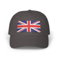 Union Jack Embroidered Dad Cap Hats Printify Dark Grey One size