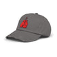 Boxing Gloves Distressed Cap - Red Gloves Dad Hat Hats Printify