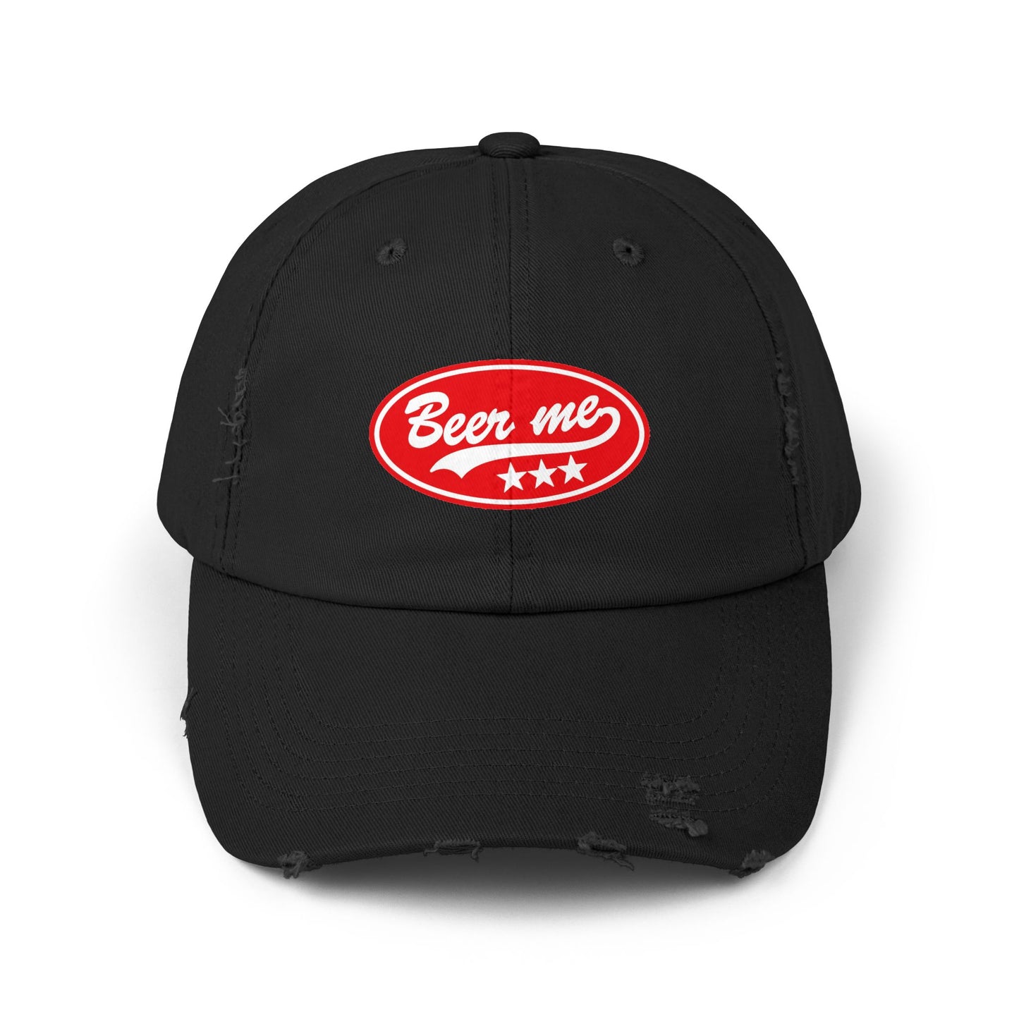 Beer Me Distressed Cap – Retro Patch Beer Hat for Brewers & Bar Fans