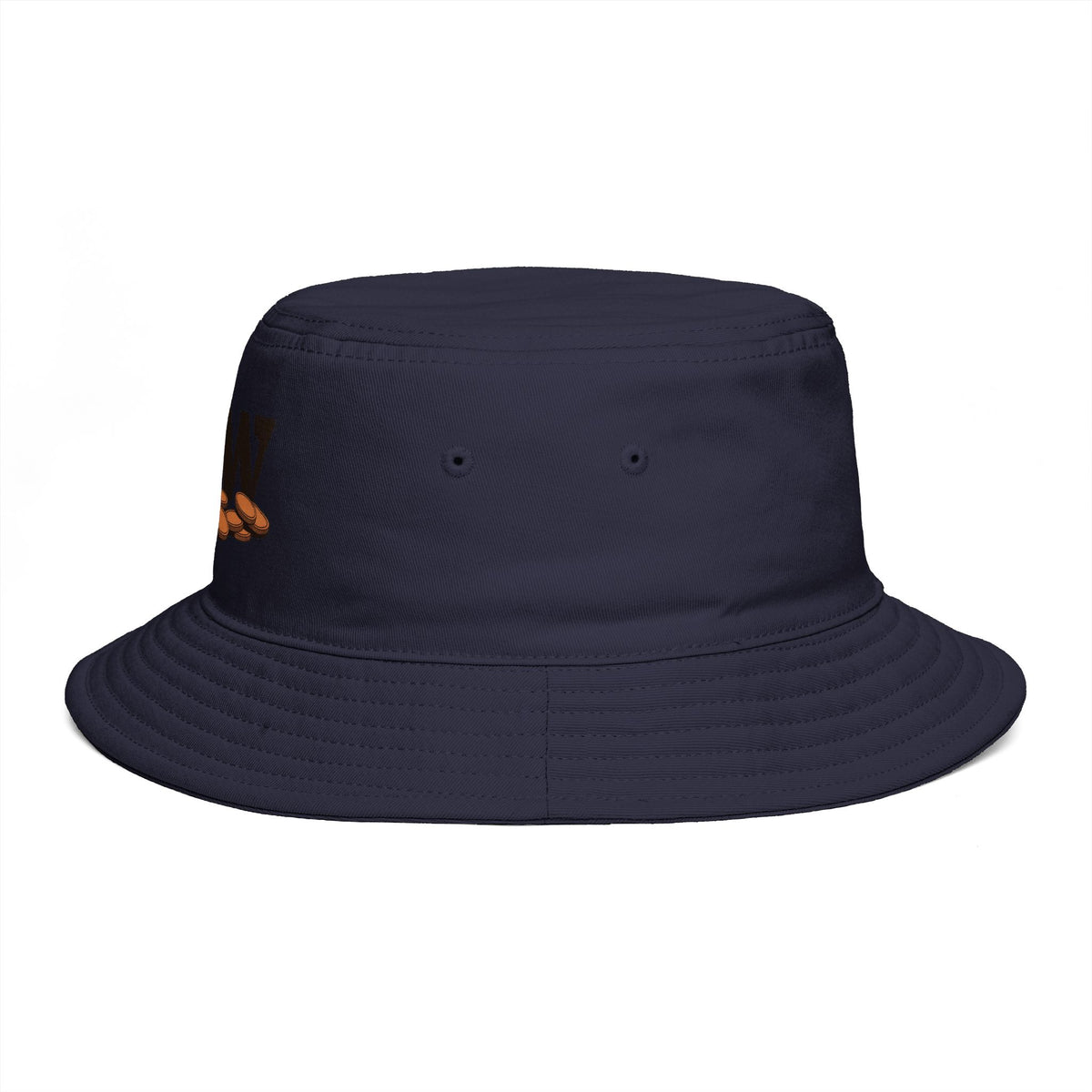 Bucket Hat — 'Jew' Logo with Bagels Embroidery | Retro Jewish Food Pride Cap