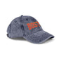 Vintage Embroidered Cap — Retro Sunset Patch Baseball Hat Hats Printify