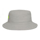 Tennis Ball Brown Bucket Hat — Retro Sport Casual Sun Hat