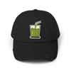 Unisex Distressed Cap Hats Printify Black One size