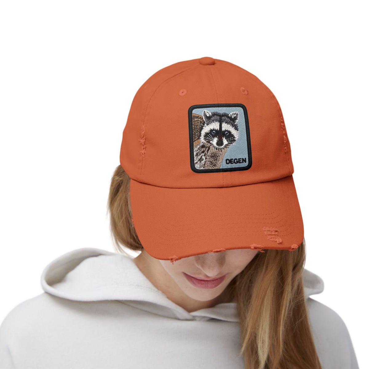 Unisex Distressed Cap Hats Printify