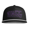 Feeling Witchy Rope Cap – Halloween Embroidered Hat Hats Printify Black Adjustable