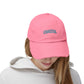 Coastal Distressed Baseball Cap — Vintage Ocean Graphic Hat