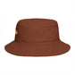 Autumn Leaf Bucket Hat — Brown Fall Outdoor Sun Hat