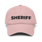 Sheriff Floral Embroidered Baseball Cap Hats Printify One size Dusty Rose