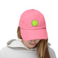 Distressed Tennis Ball Cap — Vintage Sport Dad Hat