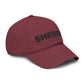 Sheriff Floral Embroidered Baseball Cap