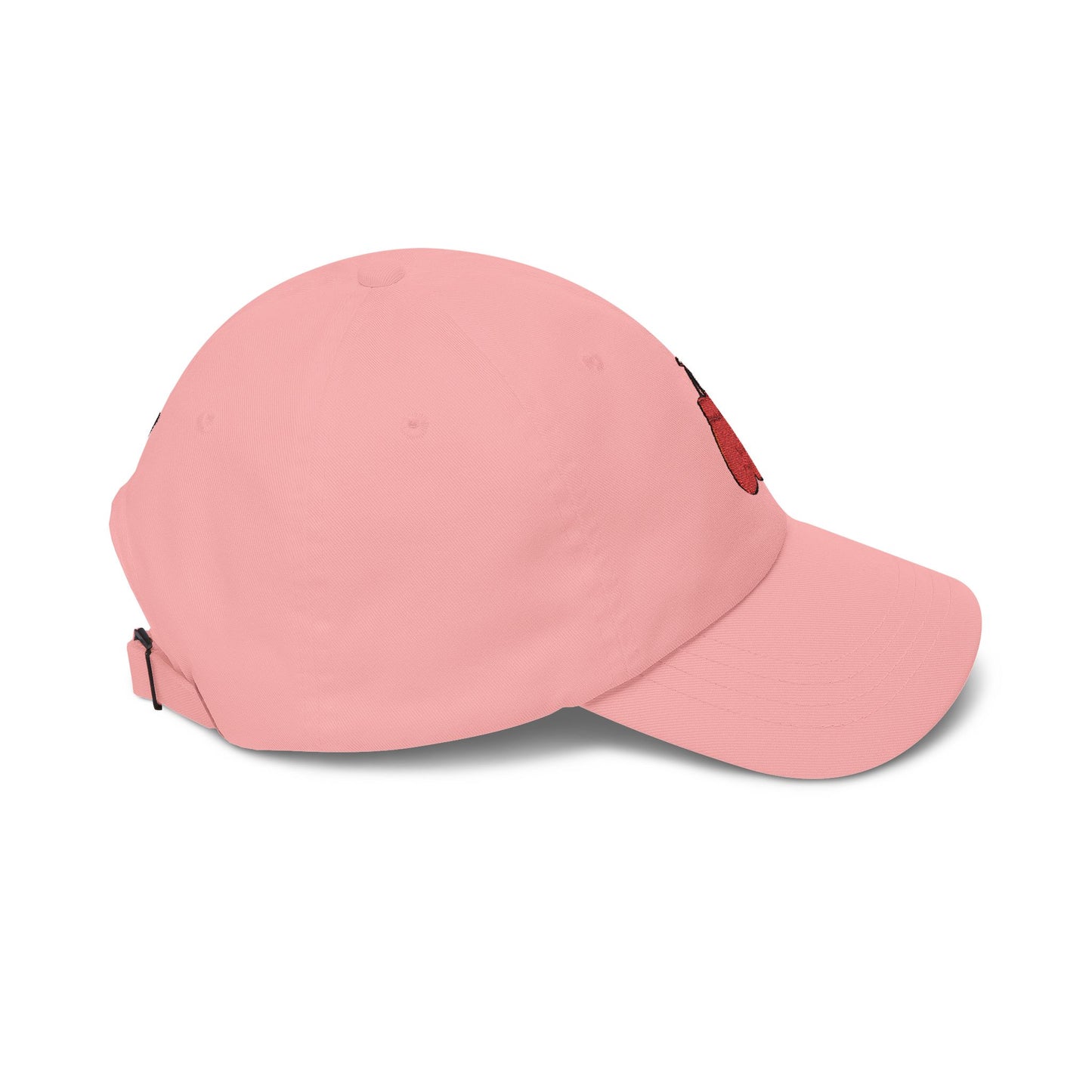 Dad Cap with Red Boxing Gloves Embroidery – Vintage Sports Baseball Hat