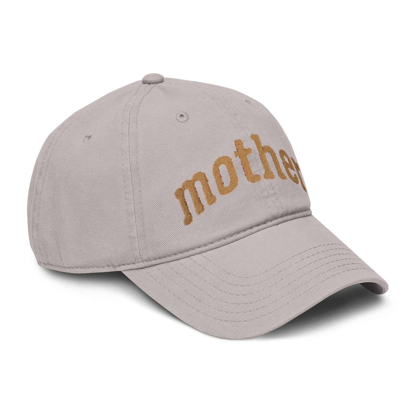 Mother Glitter Washed Baseball Cap — Sparkle Mom Hat for Mother's Day & Gifts