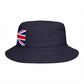Union Jack Bucket Hat — British Flag Cotton Sun Hat