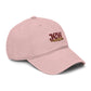 Embroidered "Jew" Challah Bread Washed Baseball Cap