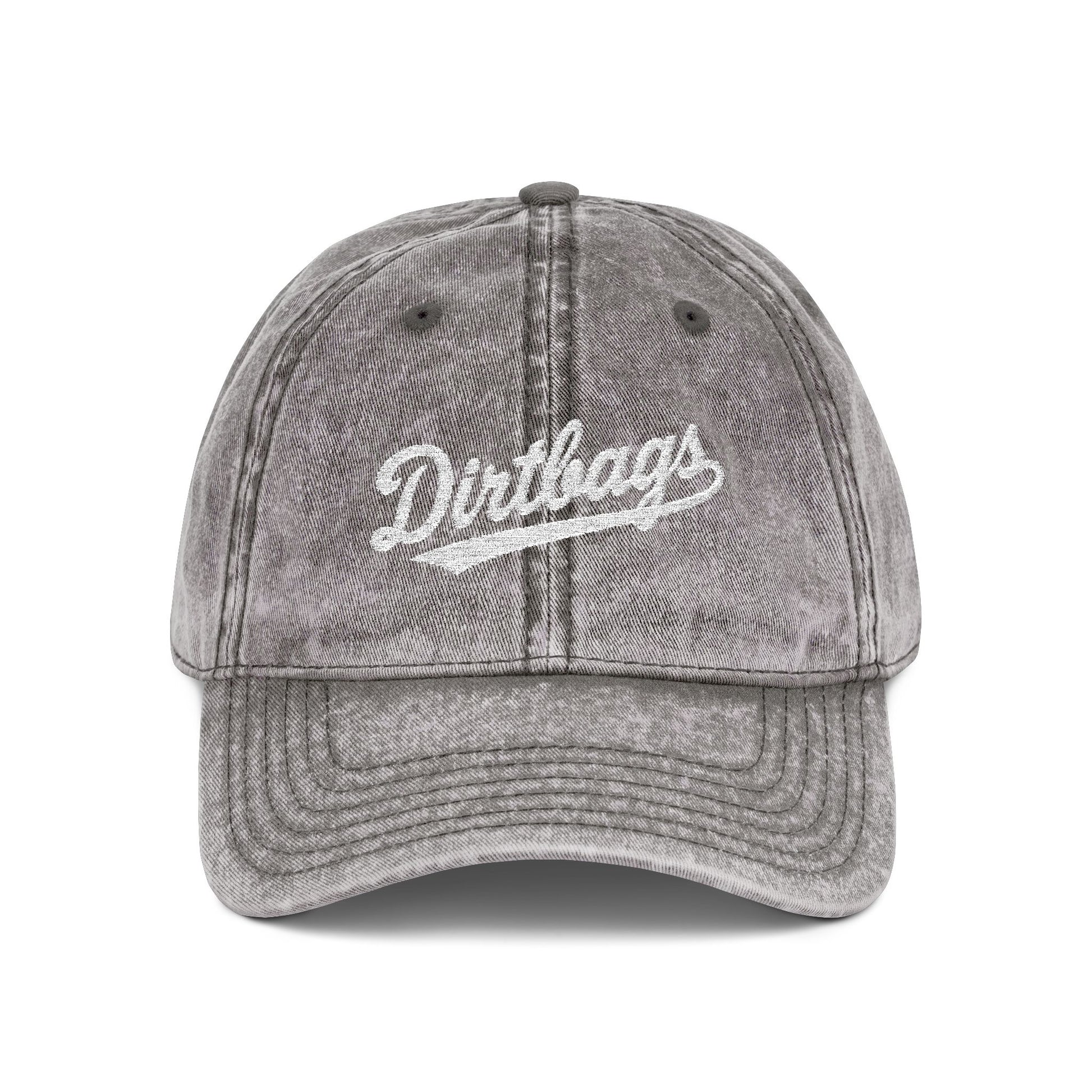 Vintage Cap (Embroidery) Hats Printify One size Charcoal Grey