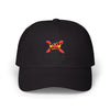 No Kings Embroidered Dad Cap — Casual White Baseball Hat Hats Printify Black One size