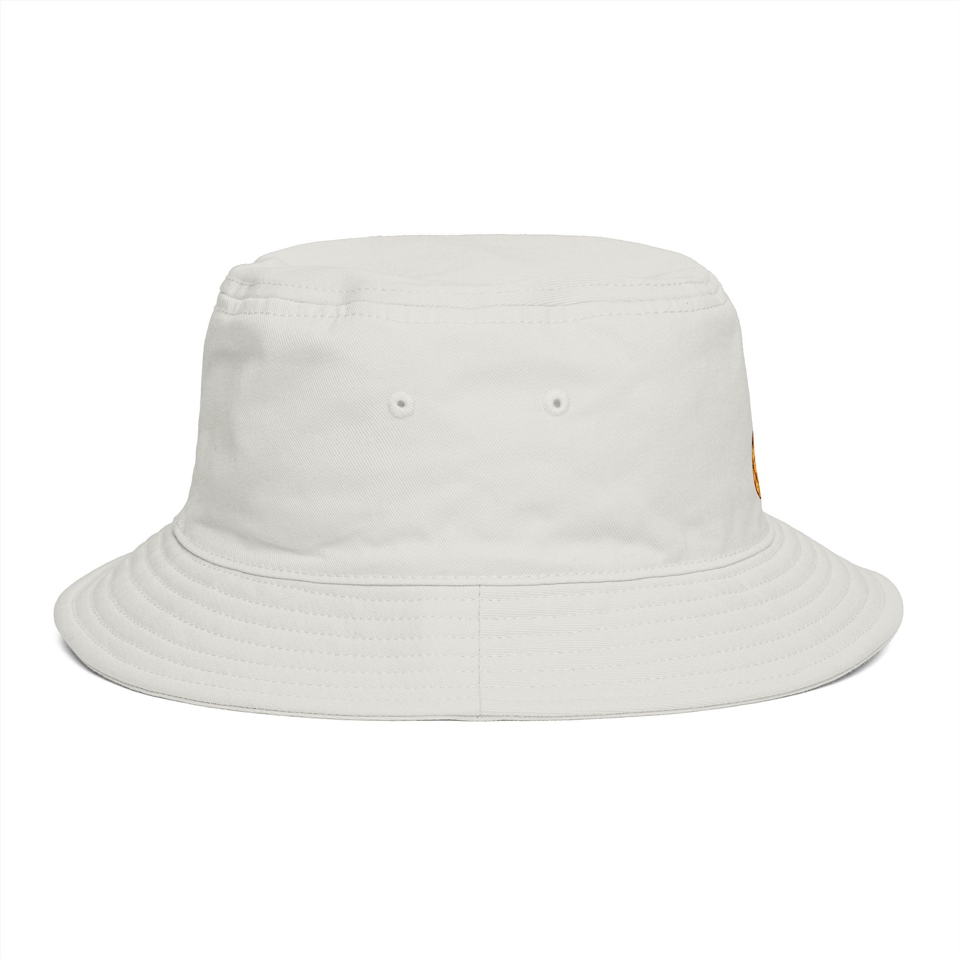 Pineapple Embroidered Bucket Hat — Tropical Summer Sun Hat Hats Printify