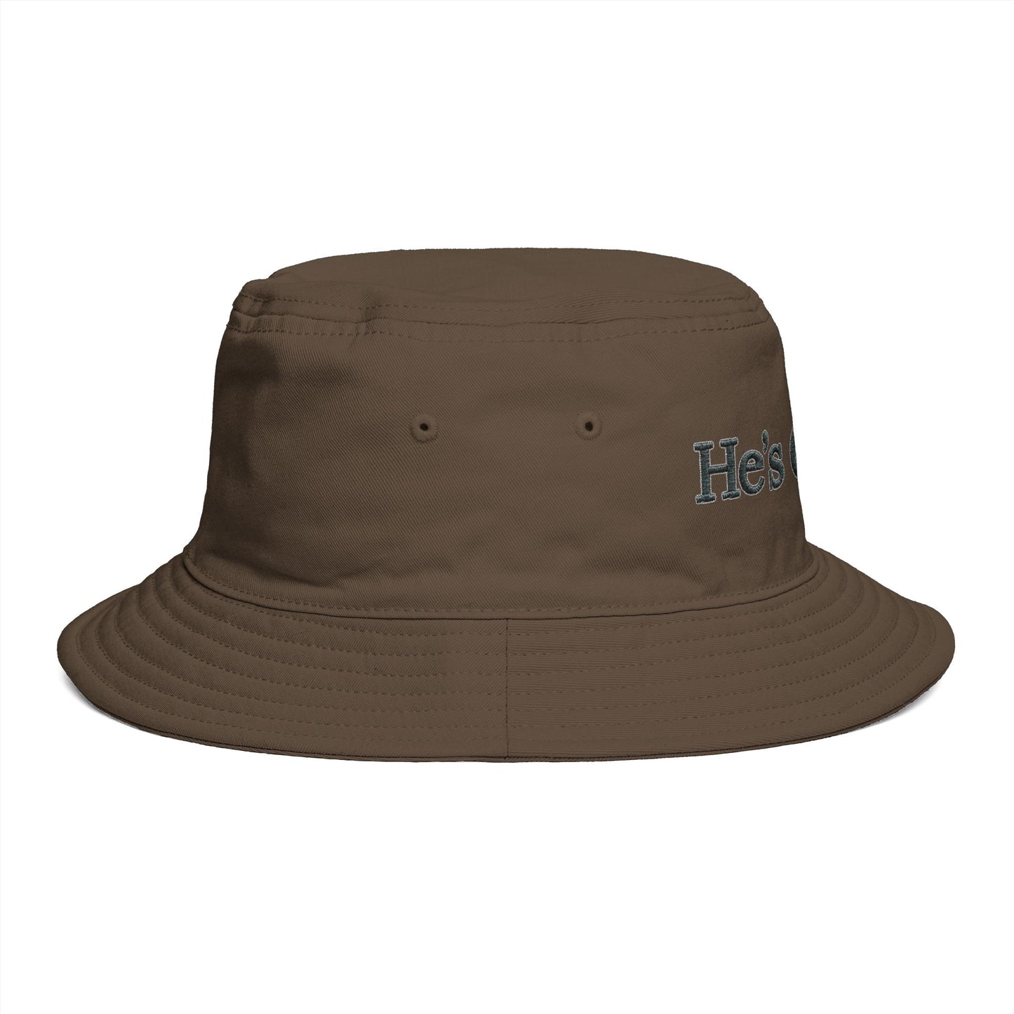 He's Golfing Bucket Hat — Casual Golf Hat for Players & Fans
