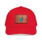 Leather Patch Baseball Cap — Retro Grenade Patch Hat