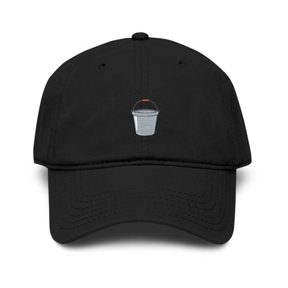 Shaved Ice Embroidered Washed Baseball Cap Hats Printify One size Black