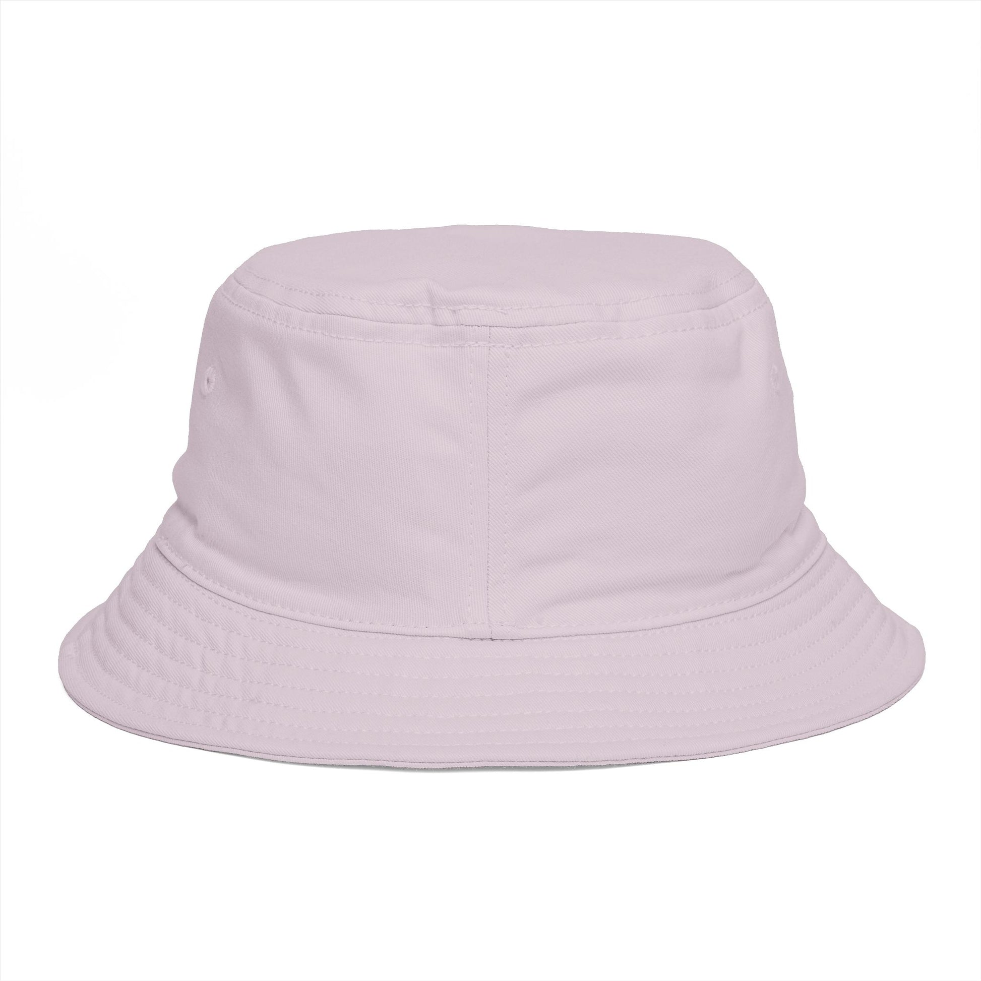 Brown LA Logo Bucket Hat — Casual Streetwear Sun Hat Hats Printify