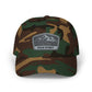 Explorer Wild Spirit Dad Cap — Embroidered Mountain Patch Baseball Hat