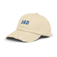 Distressed 'DAD' Baseball Cap - Vintage Dad Hat, Father's Day Gift Hats Printify
