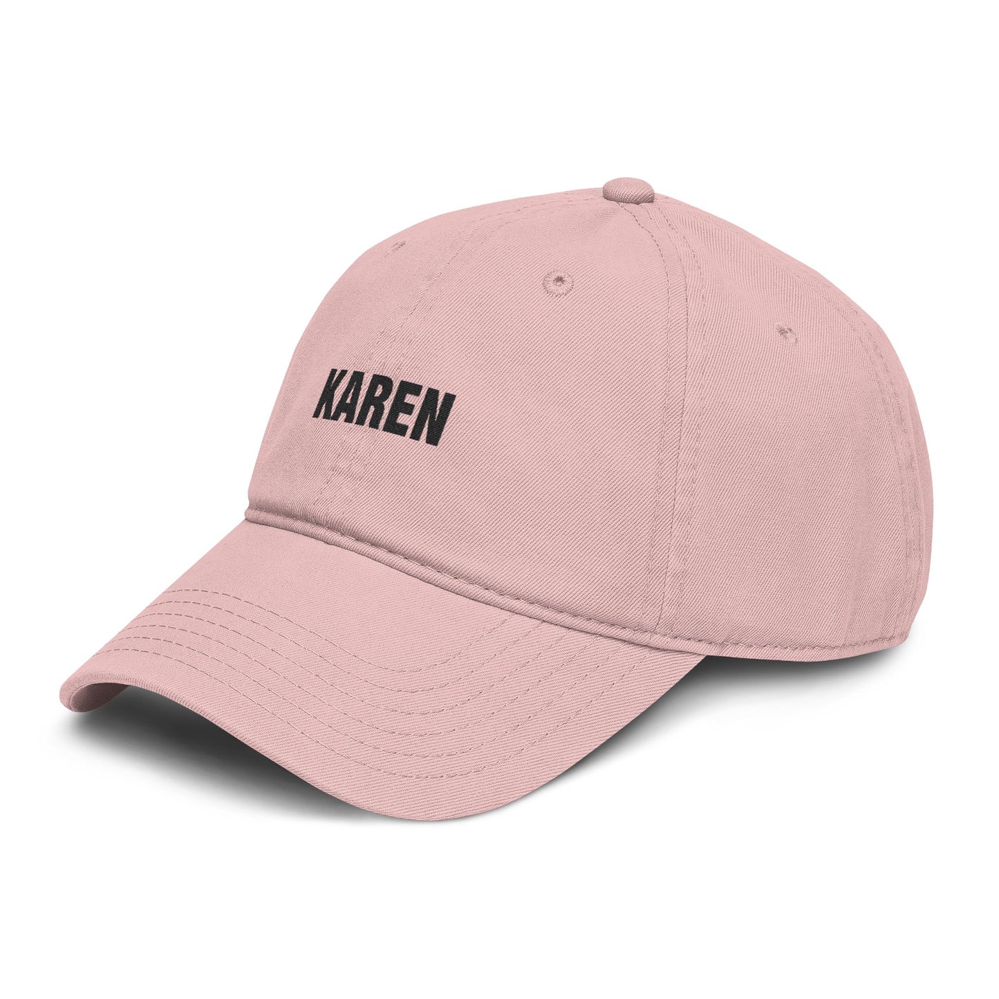 Karen Embroidered Washed Baseball Cap Hats Printify