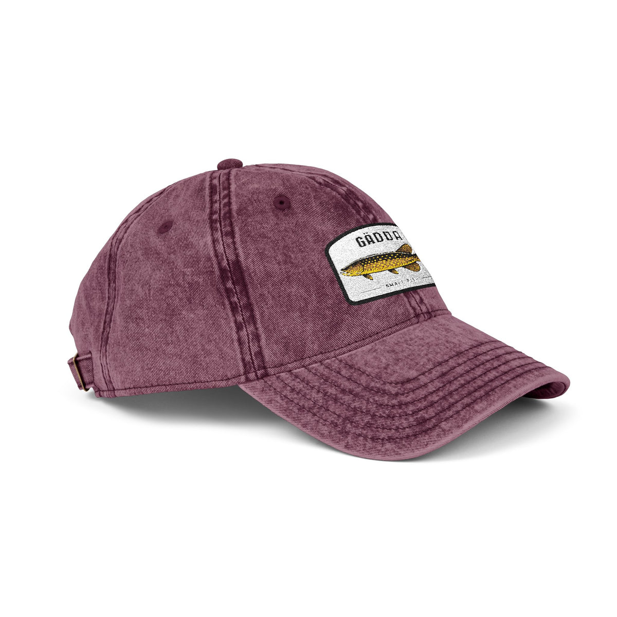Vintage Fish Embroidered Cap