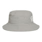 Hustle Embroidered Bucket Hat — Retro Script Streetwear Cap
