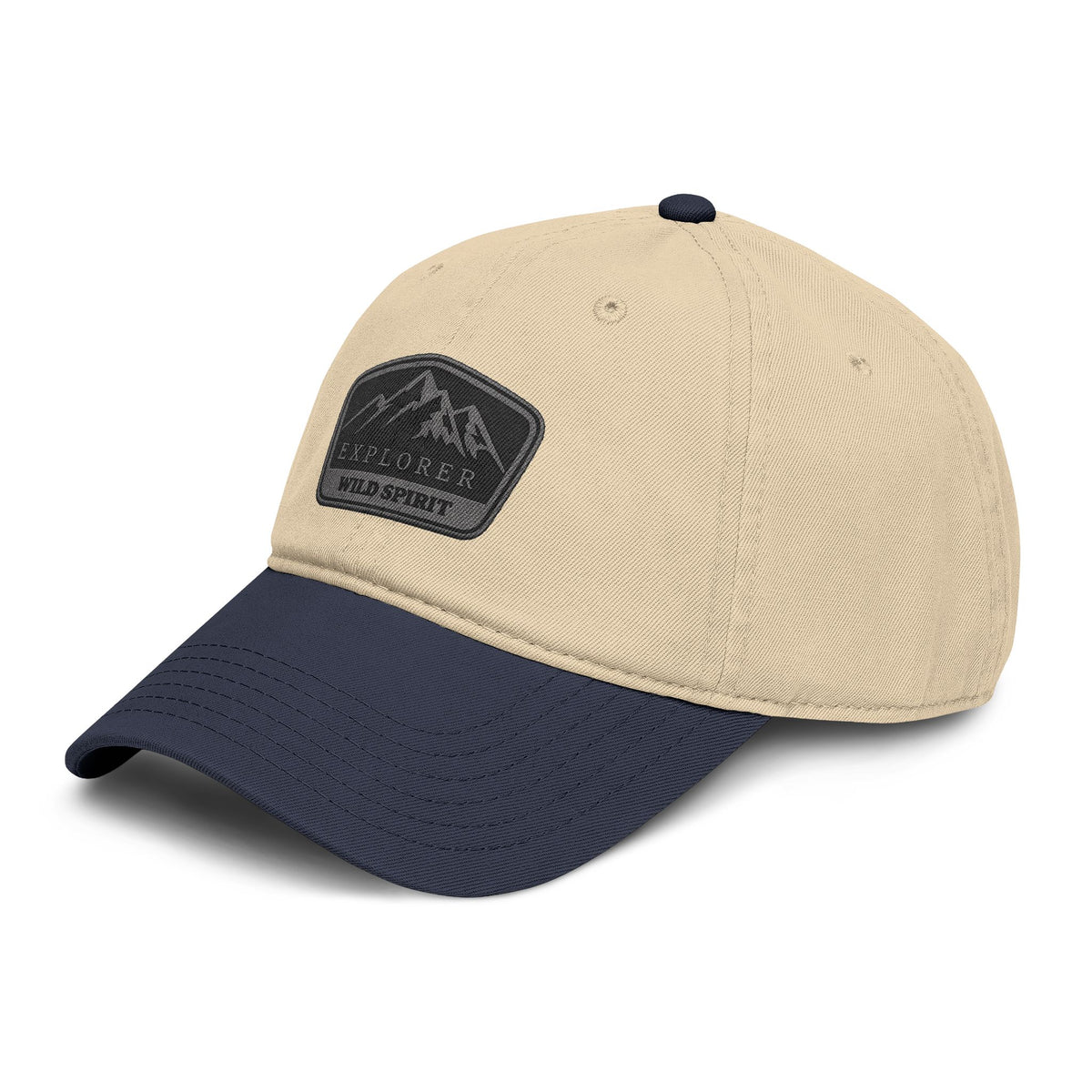 Explorer Wild Spirit Washed Baseball Cap Hats Printify