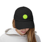 Distressed Tennis Ball Cap — Vintage Sport Dad Hat Hats Printify
