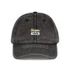 Embroidered Vintage Cap — "Epstein Files" Patch Dad Hat Hats Printify One size Black