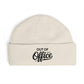 Cuff Beanie Hats Printify One size Ecru