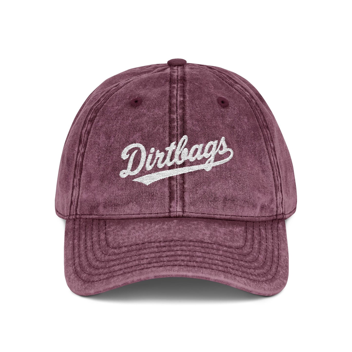 Vintage Cap (Embroidery) Hats Printify One size Maroon