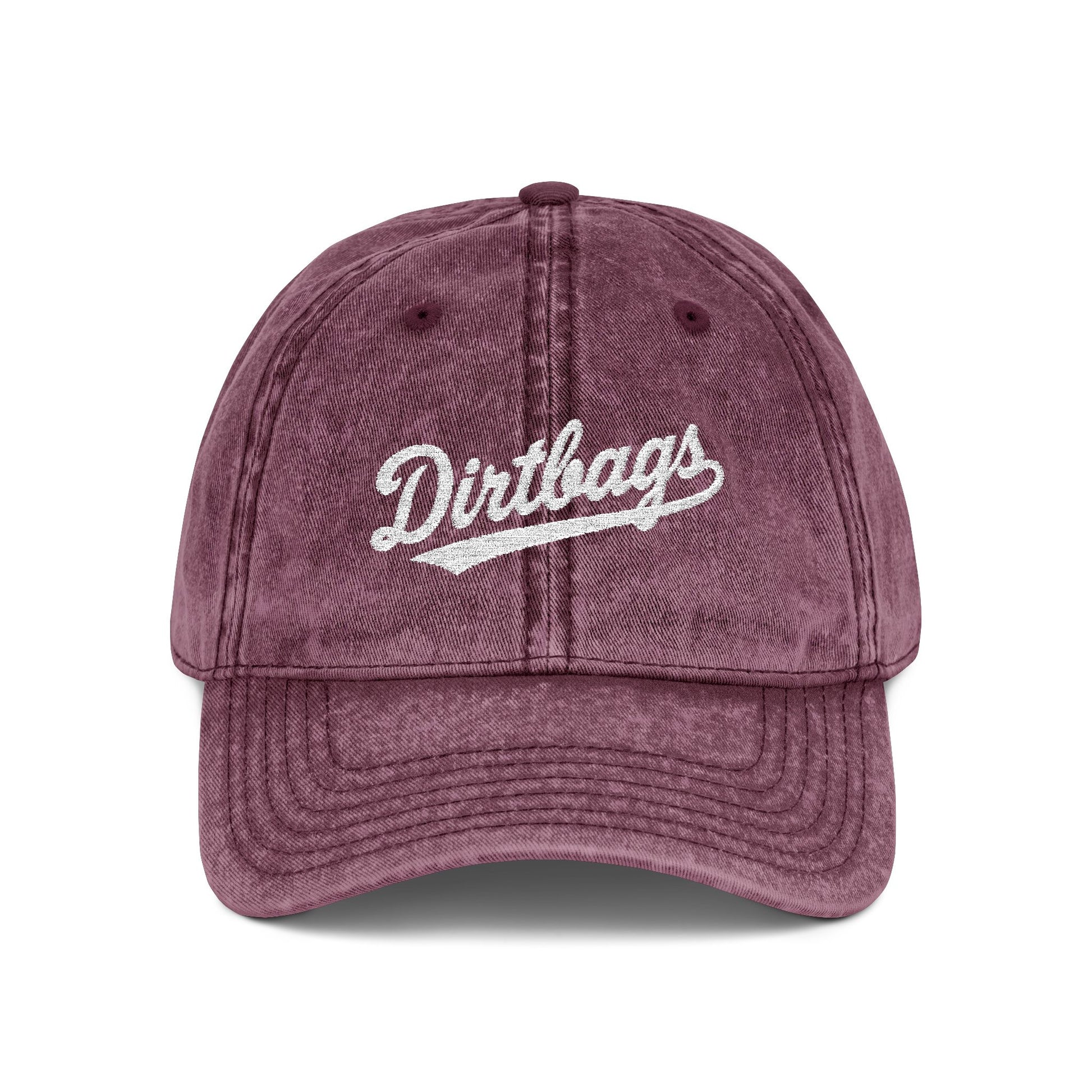 Vintage Cap (Embroidery) Hats Printify One size Maroon