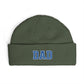 Dad Cuff Beanie — Embroidered Varsity Logo Knit Hat for Fathers, Gift for Dad Hats Printify One size Cypress