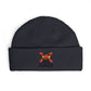 Cuff Beanie — 'No Kings' Streetwear Embroidered Beanie Hats Printify One size Navy