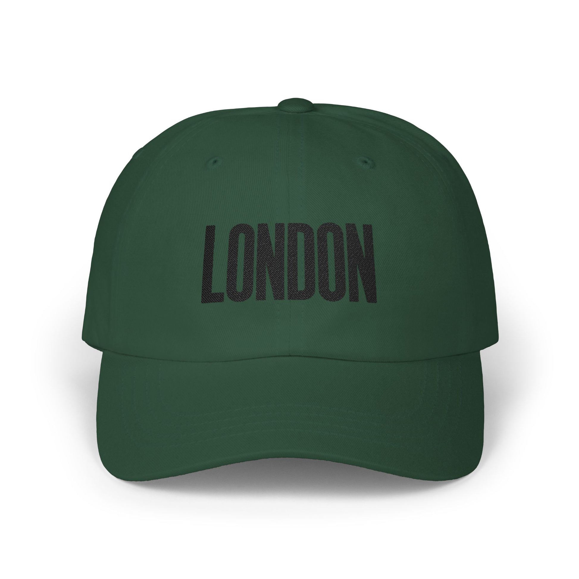 London Embroidered Dad Cap Hats Printify Spruce One size