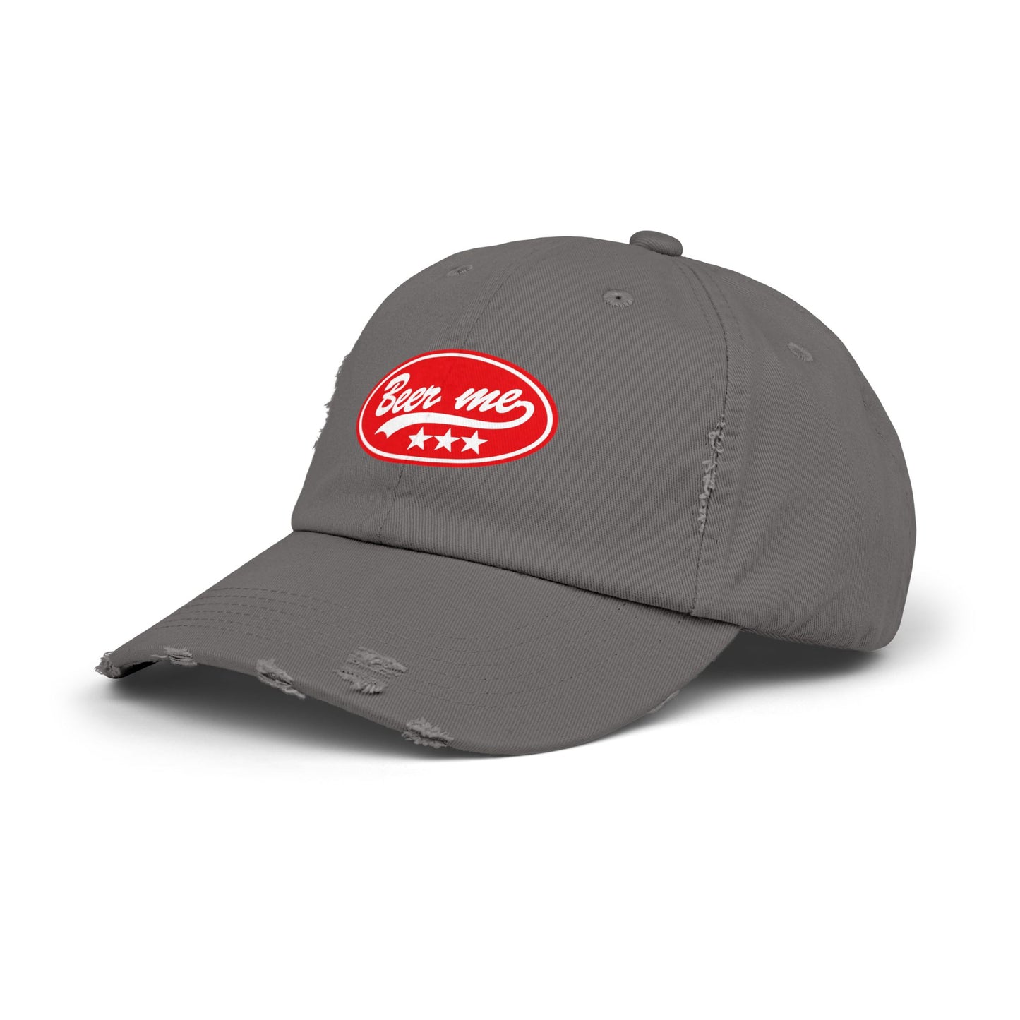 Beer Me Distressed Cap – Retro Patch Beer Hat for Brewers & Bar Fans
