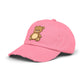 Teddy Bear Distressed Cap — Cute Retro Plush Hat for Casual Wear Hats Printify