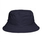 Brown Bucket Hat with Cute White Cat Embroidery — Casual Cat Lover Accessory