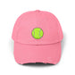 Distressed Tennis Ball Cap — Vintage Sport Dad Hat Hats Printify True Pink One size