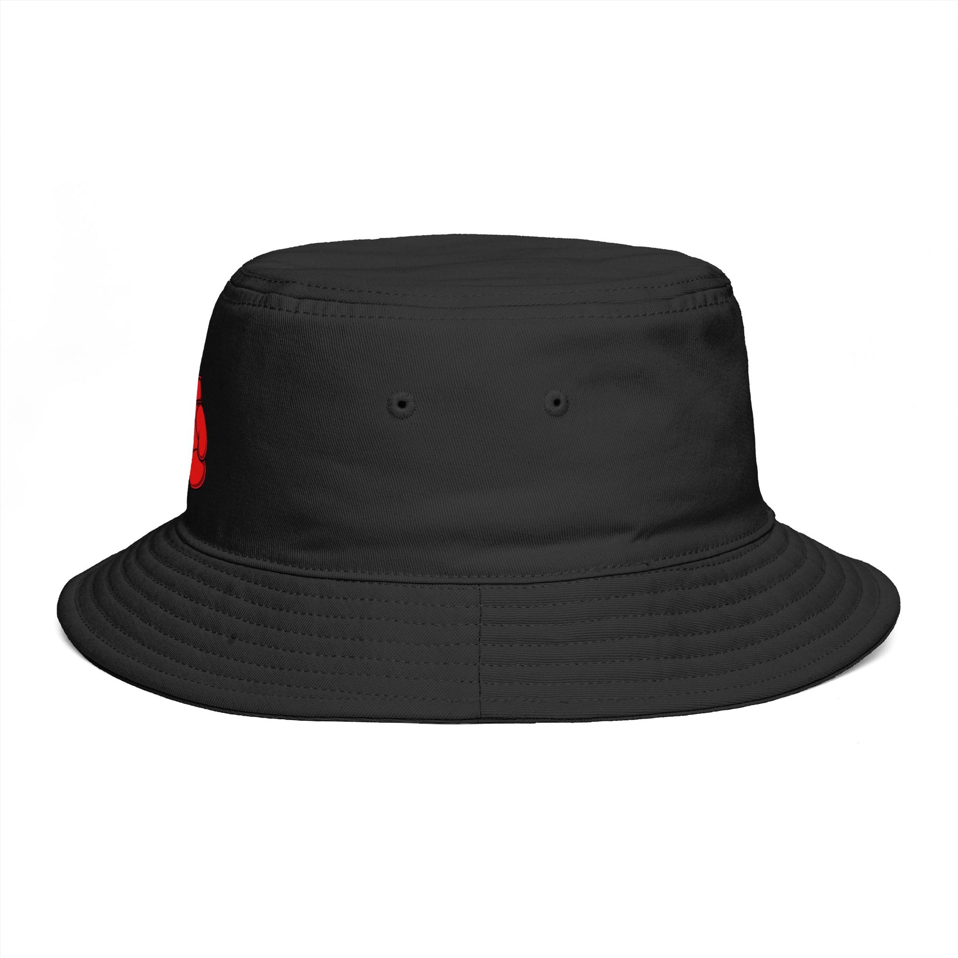 Boxing Gloves Buckethat - Retro Sport Embroidered Bucket Hat Hats Printify