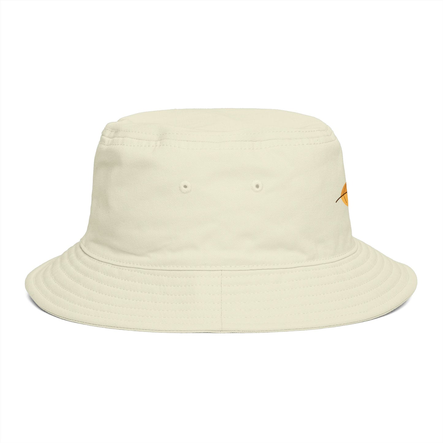 Autumn Leaf Bucket Hat — Brown Fall Outdoor Sun Hat